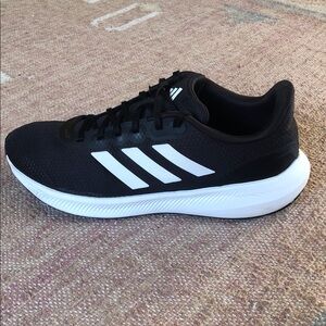 Adidas Runfalcon 3 Cloudfoam Running Shoes Size 11.5 Black/White